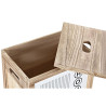 Cesto para la Ropa Sucia DKD Home Decor Natural Madera de Paulonia (40