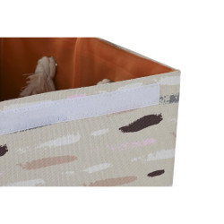 Cesto para la Ropa Sucia DKD Home Decor Con Tapa 36 x 36 x 55 cm Gris