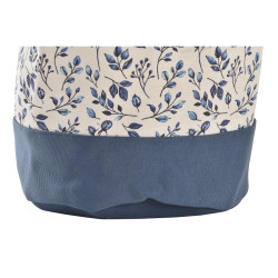 Cesto para la Ropa Sucia DKD Home Decor Azul Blanco Plástico 30 x 30