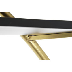 Estantería DKD Home Decor Negro Dorado Metal Álamo 160 x 35 x 180 cm