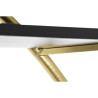Estantería DKD Home Decor Negro Dorado Metal Álamo 160 x 35 x 180 cm