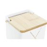 Salero con Tapa DKD Home Decor Marino Multicolor Bambú Dolomita 12,5