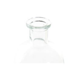 Aceitera DKD Home Decor Vinagrera Transparente Metal Cristal (2 Unidad