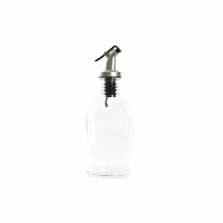 Aceitera DKD Home Decor Vinagrera Transparente Metal Cristal (2 Unidad