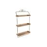 Estantería DKD Home Decor Blanco Natural Metal Abeto 64 x 19 x 107 cm