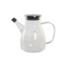 Aceitera DKD Home Decor 17 x 10 x 15,5 cm Plateado Acero Inoxidable 55