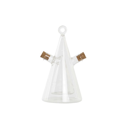 Set de Aceitera y Vinagrera DKD Home Decor 10,5 x 9 x 18 cm Transparen