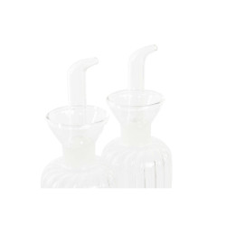 Set de Aceitera y Vinagrera DKD Home Decor 250 ml 14 x 7,5 x 21 cm Nat