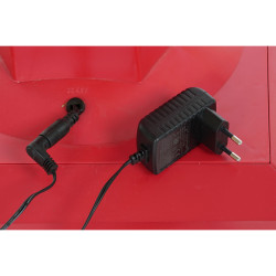 Farola DKD Home Decor Blanco Rojo Metal 30 x 30 x 180 cm