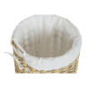Cesto para la Ropa Sucia Home ESPRIT Blanco Natural 3 Piezas 46 x 46 x