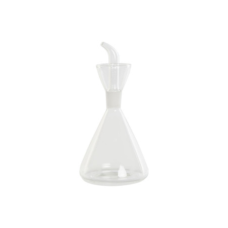 Aceitera DKD Home Decor Transparente Vidrio de Borosilicato 250 ml 9 x