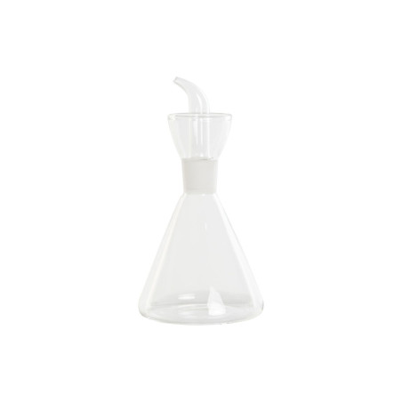 Aceitera DKD Home Decor Transparente Vidrio de Borosilicato 500 ml 11,