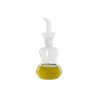 Aceitera DKD Home Decor Transparente Vidrio de Borosilicato 530 ml 9,5