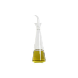 Aceitera DKD Home Decor Transparente Vidrio de Borosilicato 500 ml 8,5