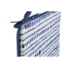 Cojín para sillas Home ESPRIT Azul Blanco 38 x 38 x 2 cm