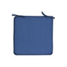 Cojín para sillas Home ESPRIT Azul Blanco 38 x 38 x 2 cm