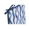 Cojín para sillas Home ESPRIT Azul Blanco 38 x 38 x 2 cm