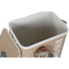 Cesto para la Ropa Sucia Home ESPRIT Verde Natural Infantil 44 x 44 x