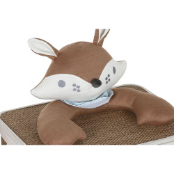 Cesto para la Ropa Sucia Home ESPRIT Azul Marrón Natural Infantil 44