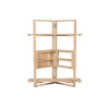 Estantería Home ESPRIT Natural Madera de mango Madera MDF 130 x 35 x