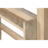 Estantería Home ESPRIT Natural Madera de mango Madera MDF 130 x 35 x