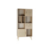 Estantería Home ESPRIT Natural Madera de Paulonia Madera MDF 90 x 37