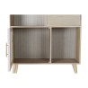 Estantería Home ESPRIT Natural Madera de Paulonia Madera MDF 90 x 37