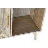 Estantería Home ESPRIT Natural Madera de Paulonia Madera MDF 90 x 37
