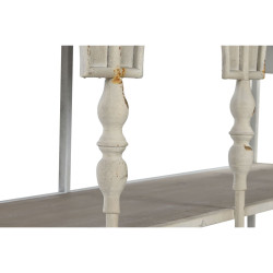 Estantería Home ESPRIT Blanco Natural Metal 159 X 36,5 X 91 cm