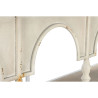 Estantería Home ESPRIT Blanco Natural Metal 159 X 36,5 X 91 cm