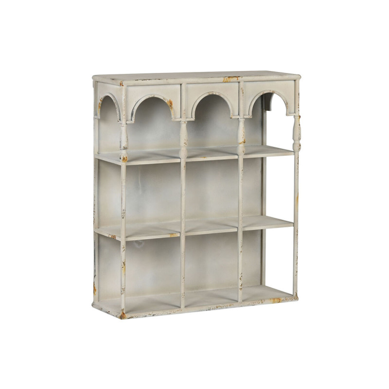 Estantería Home ESPRIT Blanco Metal 60 X 20 X 70 cm