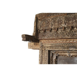 Figura Decorativa para Jardín Home ESPRIT Marrón madera de teca 120