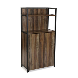Estantería Versa 10330150 Mesa Plegable Metal Madera MDF (60 x 30 x 1
