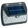 Lámpara solar Negro