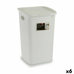 Cesto para la Ropa Stefanplast Elegance Blanco Plástico 50 L 36,5 x 5