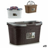 Cesto para la Ropa Stefanplast Elegance Plástico 35 L 57,5 x 29 x 36,