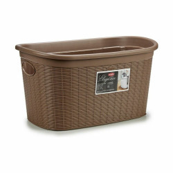 Cesto para la Ropa Stefanplast Elegance Plástico 35 L 37 x 26 x 57,5