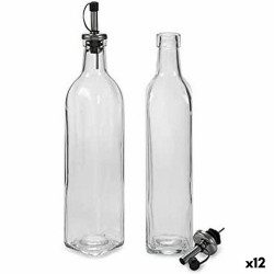 Set de Aceitera y Vinagrera 2 x 50 ml Transparente Cristal (12 Unidade