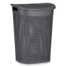 Cesto para la Ropa Antracita Plástico 60 L 43,5 x 57,5 x 34 cm (6 Uni