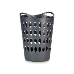 Cesto para la Ropa Antracita Plástico 50 L 44 x 56 x 41 cm (12 Unidad