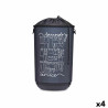 Cesto para la Ropa Laundry Sevice Azul oscuro Plástico 40 L 34 x 52,5