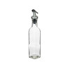 Aceitera Transparente Vidrio Acero 250 ml (12 Unidades)