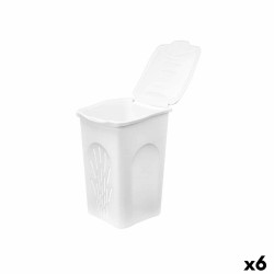 Cesto para la Ropa Sucia Stefanplast Blanco Plástico 50 L 37 x 56 x 3