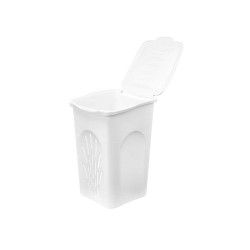 Cesto para la Ropa Sucia Stefanplast Blanco Plástico 50 L 37 x 56 x 3