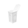 Cesto para la Ropa Sucia Stefanplast Blanco Plástico 50 L 37 x 56 x 3