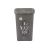 Cesto para la Ropa Sucia Stefanplast Antracita Plástico 50 L 37 x 56