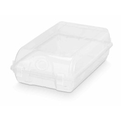 Caja apilable para zapatos Transparente Plástico 19 x 10,5 x 33 cm (1