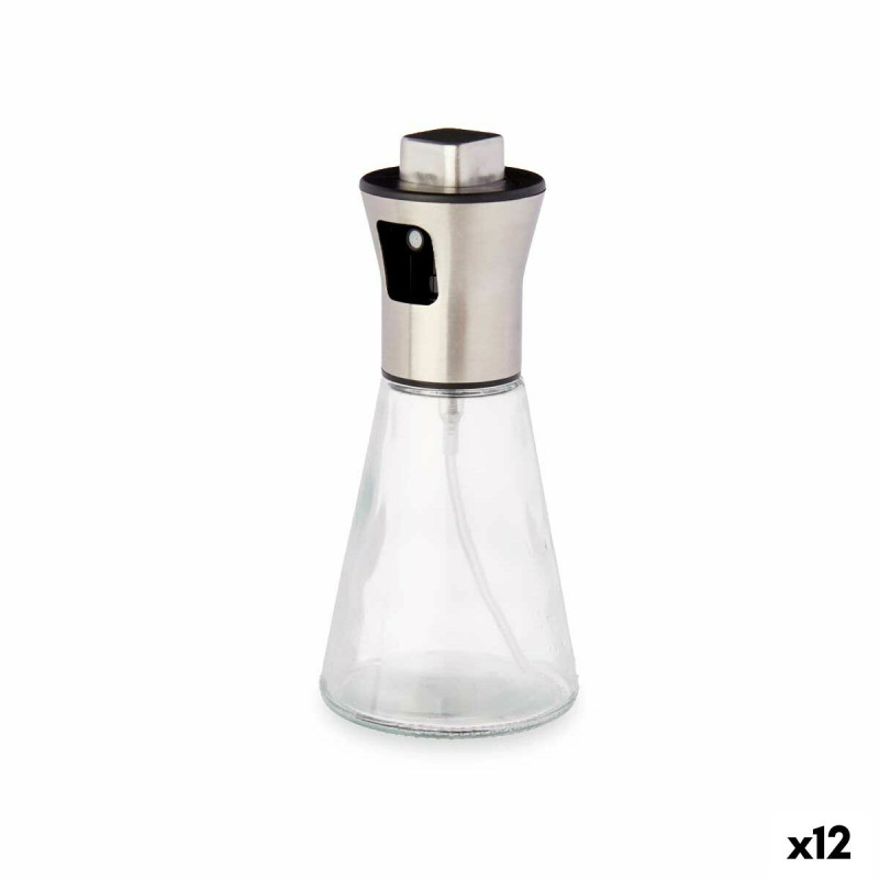 Aceitera Transparente Metal Polipropileno 200 ml (12 Unidades) Pulveri Aceitera Transparente Metal Polipropileno 200 ml (12 Unidades) Pulveri