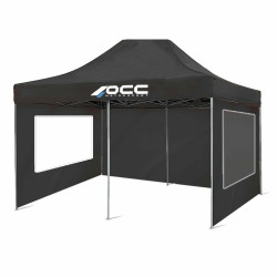 Pared de Carpa OCC Motorsport OCCCARP33 Negro Oxford 420D 6 x 2 m Vent