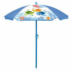 Mesa de picnic Fun House Marrón Sombrilla (125 x ø 100 cm)